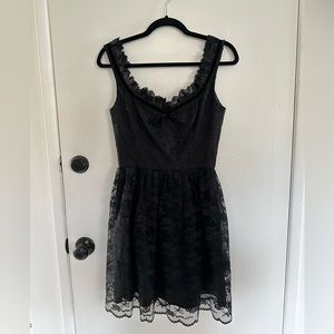 Vintage Anna Sui lace dress